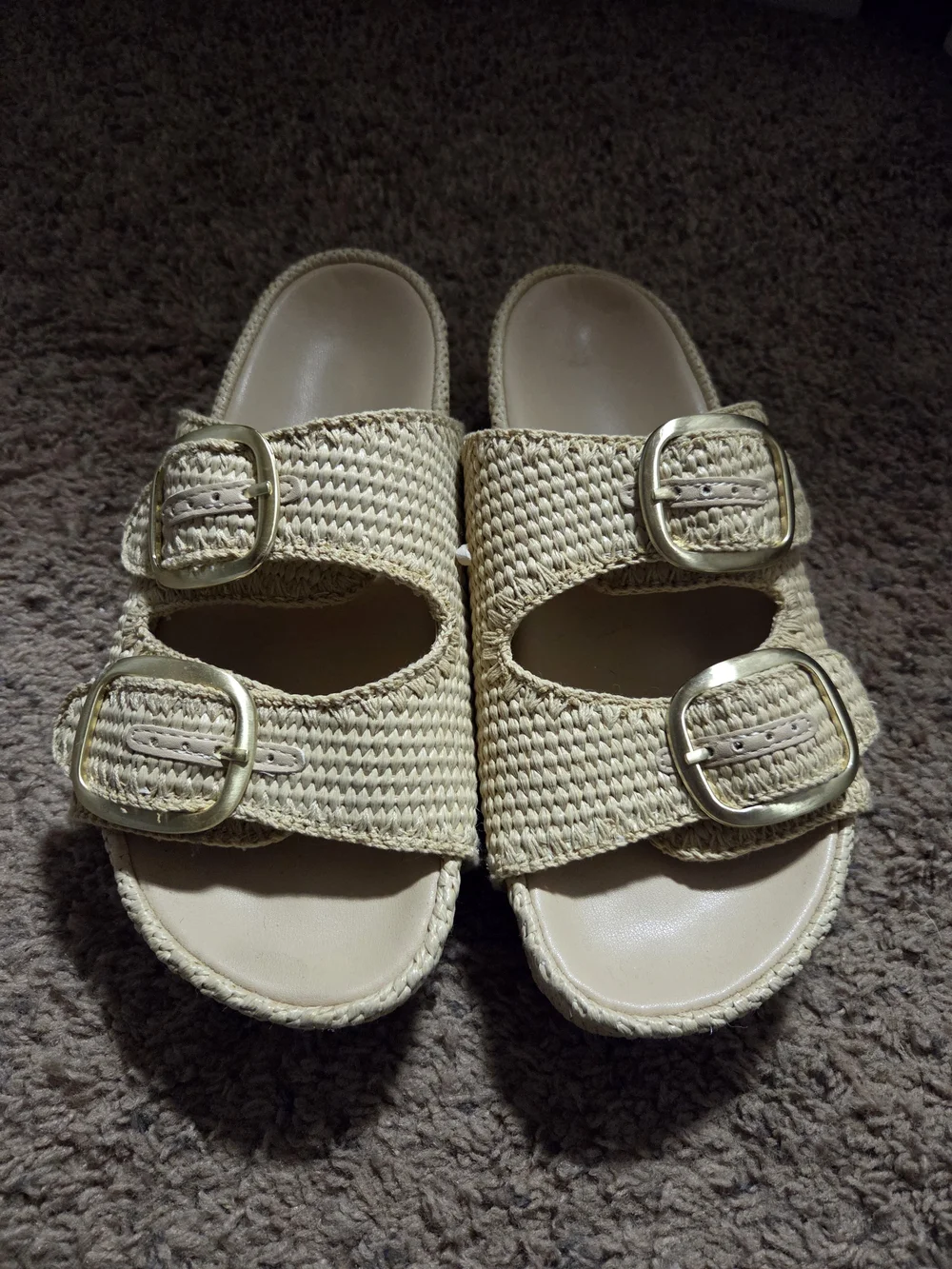 Platform Sandals Espadrilles 8.5